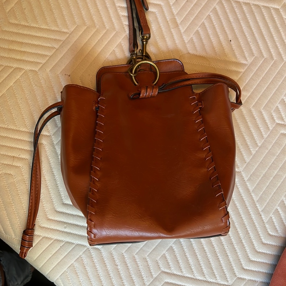 Universal Thread Leather crossbody bag